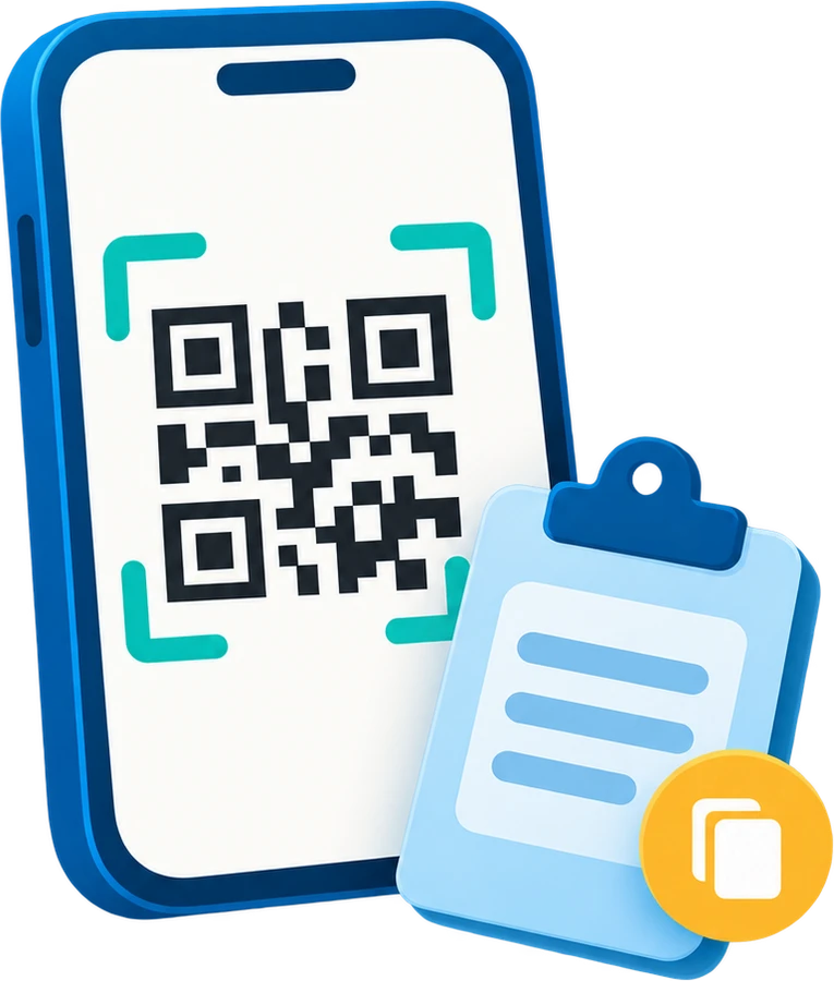 Tool illustration: Read QR codes from screenshots